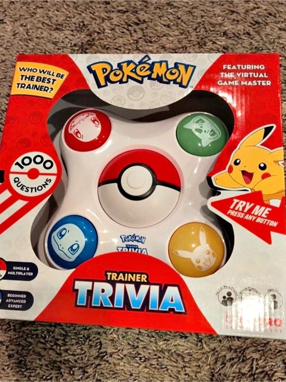 Pokémon Trainer Trivia Game